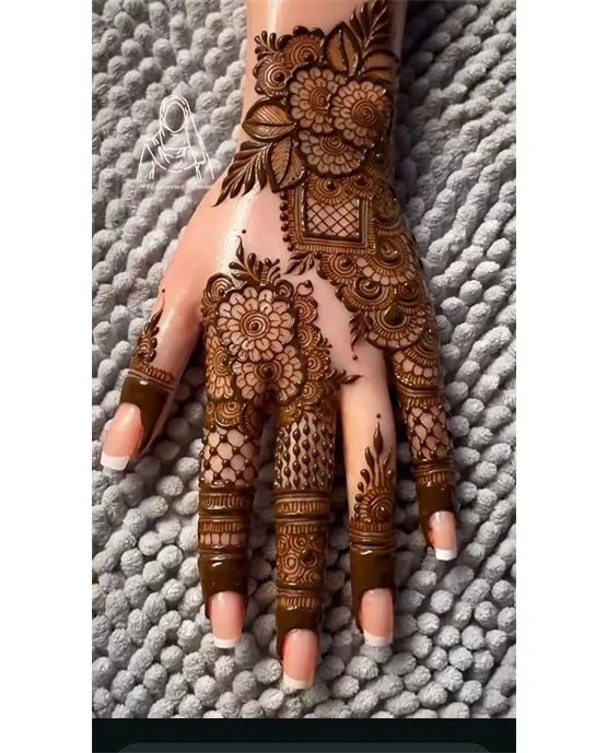 Lovely Rose Cluster New Henna Design Latest Designs Mehndi Design Lovely Rose Cluster New Henna Design Latest Designs Mehndi Design